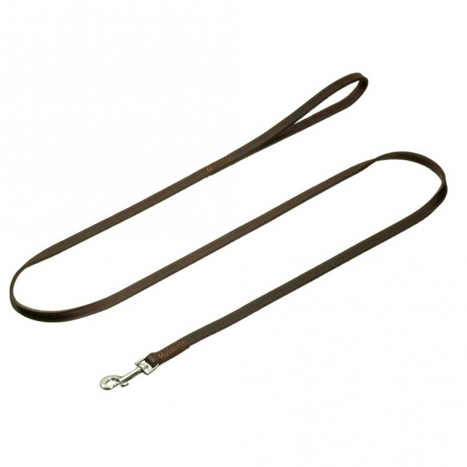 Karlie RONDO Leine genäht - Braun, 160 cm / 16 mm – Bild 3