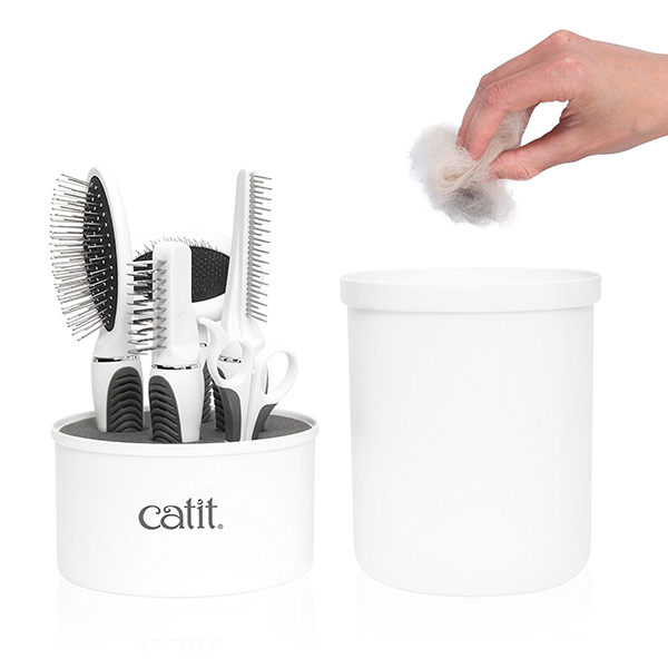 Catit Bürsten-Set für Mittel- und Langhaarkatzen – Bild 5