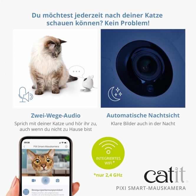 Catit PIXI Smart-Mauskamera – Bild 3