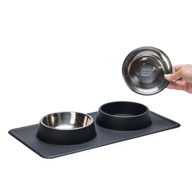 Karlie Diner Set Dex - Schwarz – Bild 5