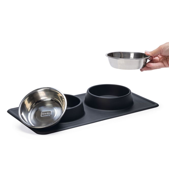 Karlie Diner Set Dex - Schwarz – Bild 6