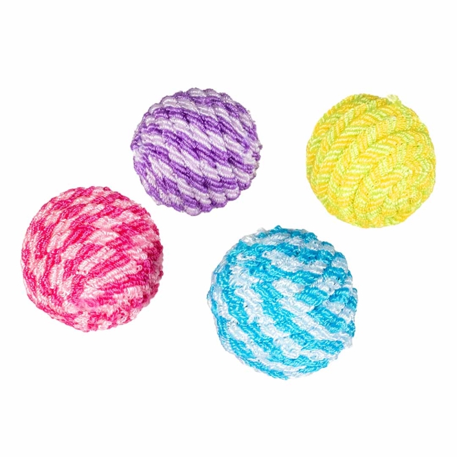 Duvoplus Cat Toy Rasselball - 4 Stück – Bild 3