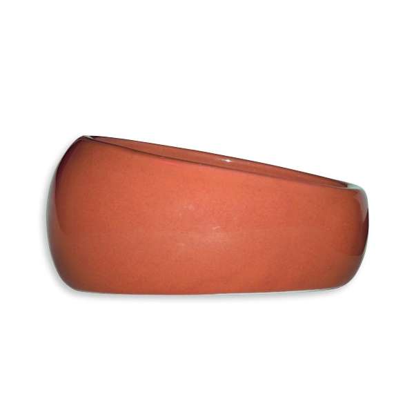LIVING WORLD Ergonomischer Nagernapf groß terracotta – Bild 3