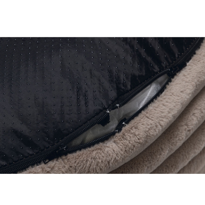Designed by Lotte Hundebett Reza - rund, beige - 95 x 20 cm – Bild 5