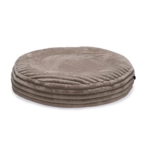 Designed by Lotte Hundebett Reza - rund, beige - 95 x 20 cm