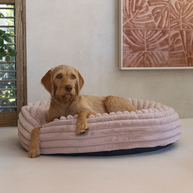 Designed by Lotte Hundebett Reza - rund, rosa - 95 x 20 cm – Bild 4