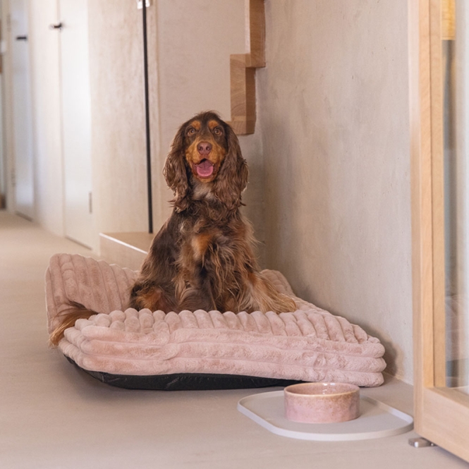 Designed by Lotte Hundekissen Reza - Rosa - 100 x 70 cm – Bild 4