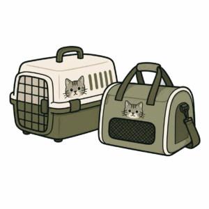Transportboxen und -taschen für Katzen