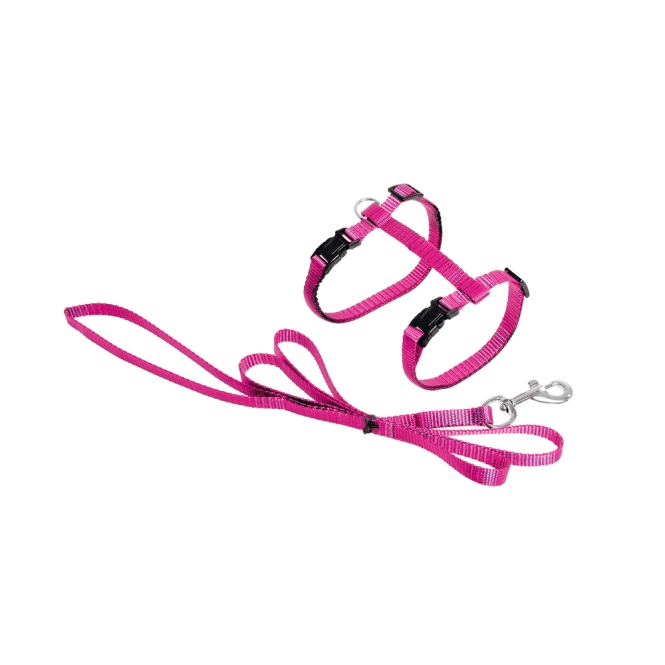 Karlie ASP Katzengeschirr mit Leine - Pink – Bild 6